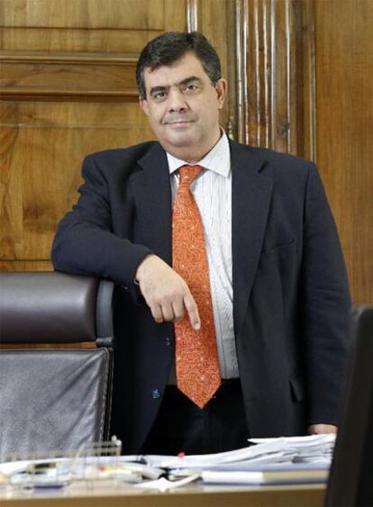 Roberto Sabrido, en su despacho de la AESAN.