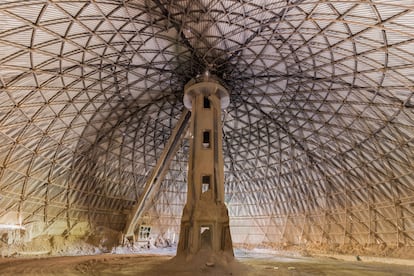 The dome cement factory in Catalonia (Spain).