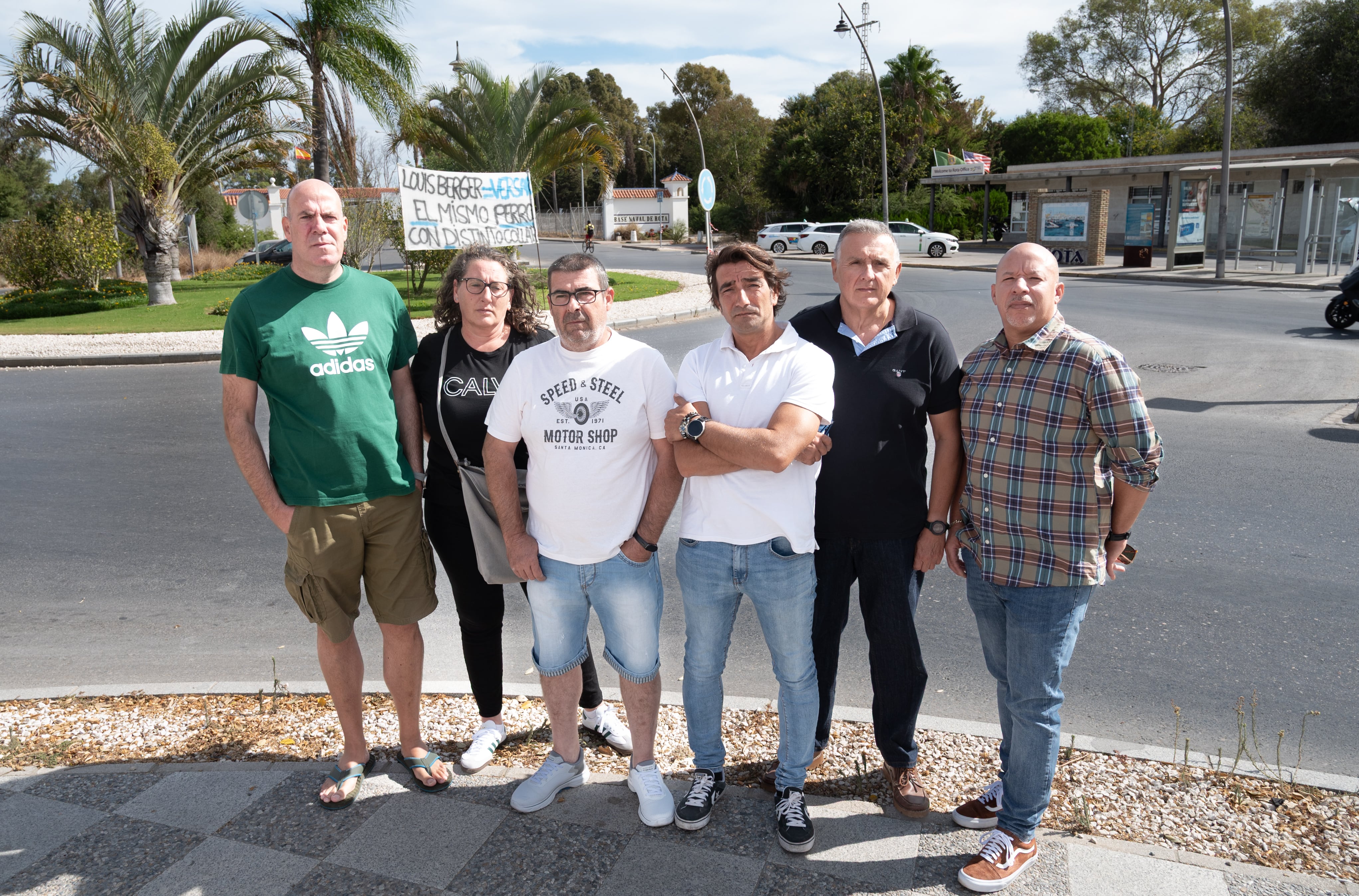 Lucha laboral eterna en la base militar de Rota: una empresa non grata, 50 despidos y siete años de huelga