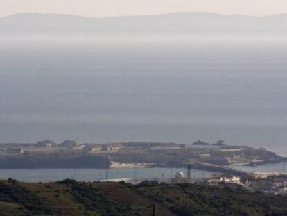 Vista general de la isla Las Palomas, en Tarifa (C&aacute;diz).