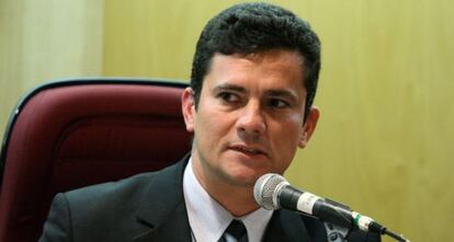 O juiz Sergio Moro, respons&aacute;vel pela Opera&ccedil;&atilde;o Lava Jato. 