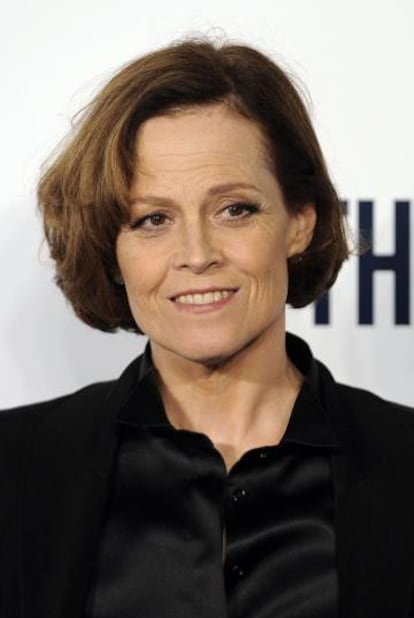 Hollywood star Sigourney Weaver.