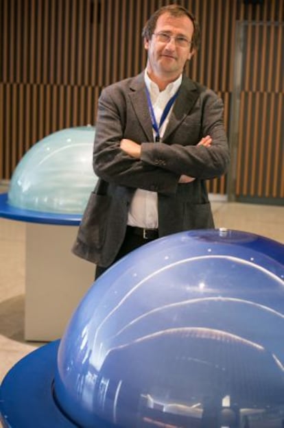 Ernesto Páramo en el Parque de las Ciencias de Granada.