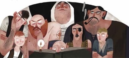 'El tesoro de Barracuda', de Llanos Campos. Las ilustraciones son de Júlia Sardà y publica SM.