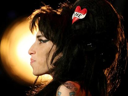 Amy Winehouse, en 2008 en Rock in Rio Lisboa.
