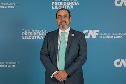 El presidente ejecutivo de CAF-banco de desarrollo de América Latina y el Caribe, Sergio Díaz-Granados.