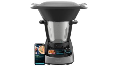 El robot de cocina Mambo Touch tiene 37 funciones diferentes y viene con su propia 'app' y un recetario.