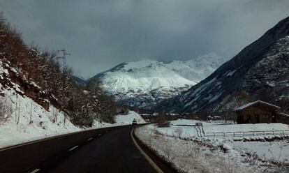 La primera gran nevada de l'any a Catalunya.