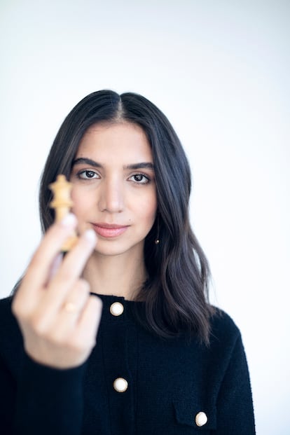 Iranian chess player Sara Khadem.