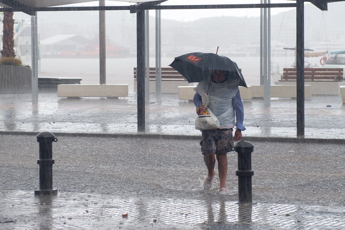 La Aemet lanza un aviso especial por la dana ‘Alice’, que puede traer lluvias muy fuertes a partir del miércoles