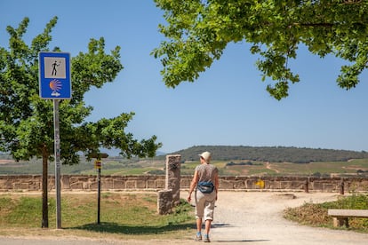 Andando o pedaleando por el Camino de Santiago, se llega enseguida desde Logroño al parque de La Grajera, un espacio natural de 87 hectáreas (32 de las cuales corresponden a un embalse) que dista solo seis kilómetros del centro de la ciudad. Una vez allí, si hay ganas de quemar más calorías, se puede rodear el embalse o seguir las flechas amarillas de la ruta jacobea hasta el alto de La Grajera, desde donde se divisa todo el parque y la capital riojana. Pero muchos de los que vienen a La Grajera no quieren quemar nada: si acaso, algunas chuletillas a la brasa. Llegan en coche con su nevera llena de refrescos y vituallas, las gavillas de sarmientos, el balón para dar unas pataditas, el periódico, la baraja… Para ellos hay mesas y asadores al aire libre. Como es lógico, en verano, para evitar los incendios, estos últimos se precintan.
(lariojaturismo.com)
