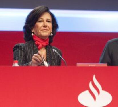 La presidenta del Grupo Santander, Ana Bot&iacute;n.