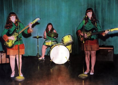 Las hermanas Wiggin, conocidas como The Shaggs, en una imagen de 1960.