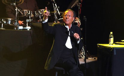 Julio Iglesias, en San Juan (Puerto Rico), el pasado mes de septiembre.