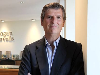 Lucas Osorio, socio director de Hogan Lovells en Madrid.