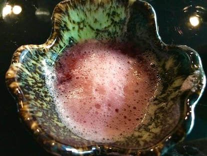 ESPUMA DE JENGIBRE CONFITADO / CAPEL