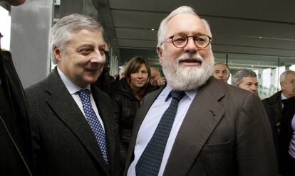 José Blanco López y Miguel Arias Cañete en 2013.