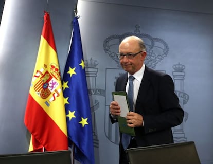 Cristóbal Montoro, ministro de Hacienda y Administraciones Públicas.en una imagen de archivo.