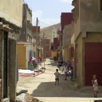Barrio de Tahayauit en Mirt (Marruecos), el pueblo natal de los hermanos Abouyaqoub y los Hychami.