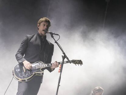 La banda Interpol, en un momento de la actuaci&oacute;n en festival DCODE.