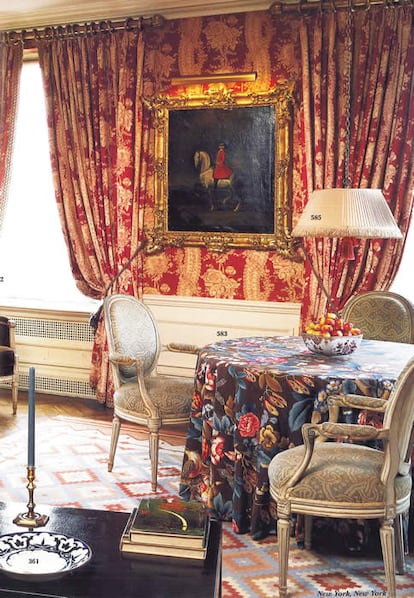 La equitación era una de las pasiones de Jackie. Su apartamento estaba repleto de figuras de caballos y retratos ecuestres.