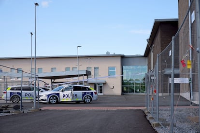 Exterior de la escuela Vähäjärvi, en Pirkkala, en el sur de Finlandia, este martes. 