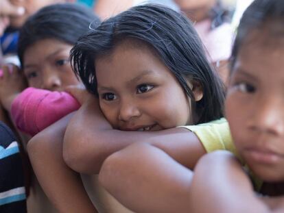 Niños en Panamá.