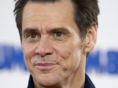 L'actor Jim Carrey, a Londres.