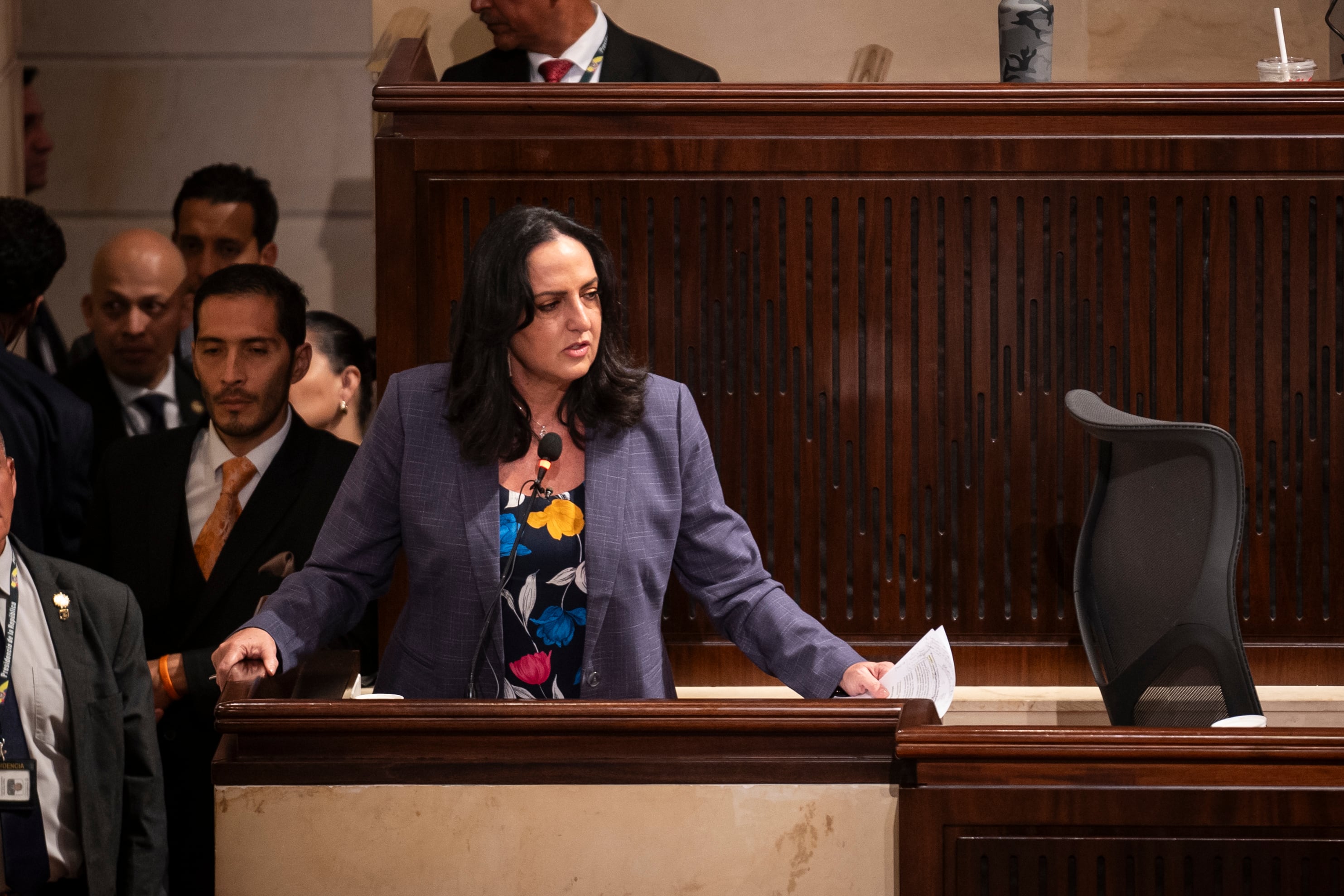 María Fernanda Cabal, en Bogotá, el 20 de Julio del 2023.