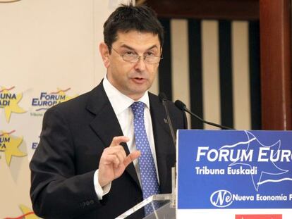 Txema Gisasola, cuando era presidente de MCC, en una intervención a finales de 2012 en el Forum Europa.