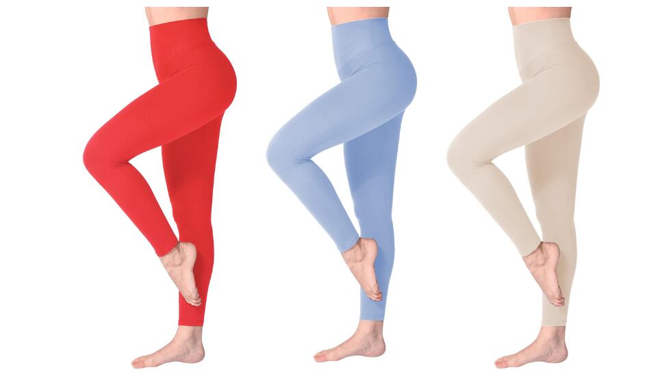 Leggings para mujer en múltiples colores.