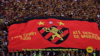 Imagen de la campa&ntilde;a Inmortal fans, del equipo de f&uacute;tbol brasile&ntilde;o Sport Club Recife. 