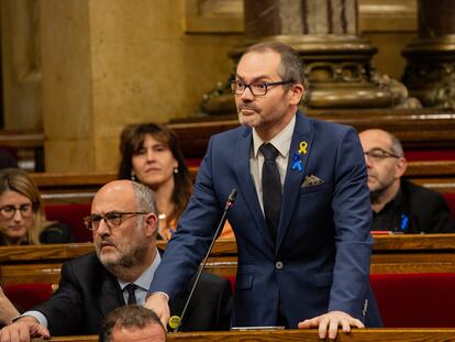El vicepresidente del Parlament, Josep Costa, en una imagen de 2019.