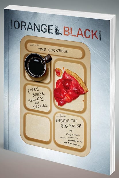 Libro de recetas inspirado en Orange is the new black, escrito por la creadora de la serie, Jenji Kohan (19,90 euros, disponible en Amazon).