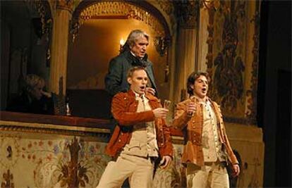 Un momento de la representación de <i>Così fan tutte</i> en Ferrara.