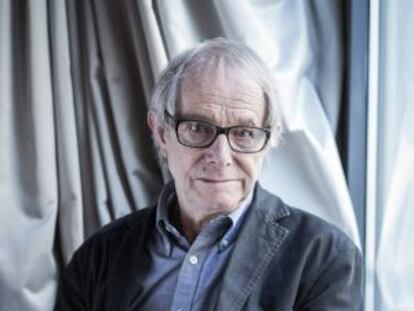 El director de cine británico Ken Loach.