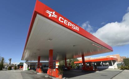 Gasolinera de Cepsa.