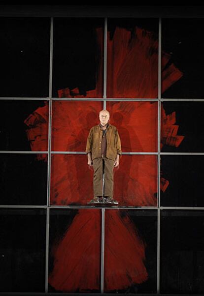 José van Dam, en una escena de <i>San Francisco de Asís.</i>