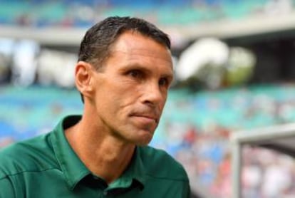 Gustavo Poyet, técnico del Betis.