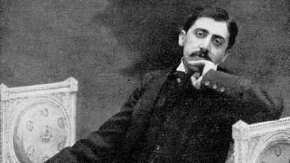 Retrato de Marcel Proust.