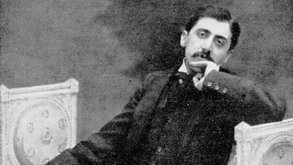 Retrato de Marcel Proust.