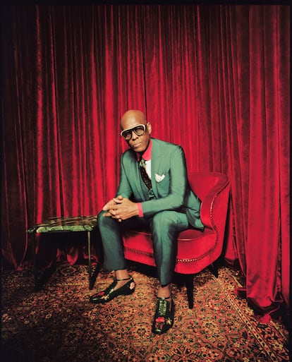 Dapper Dan posa en su sastrería de Harlem