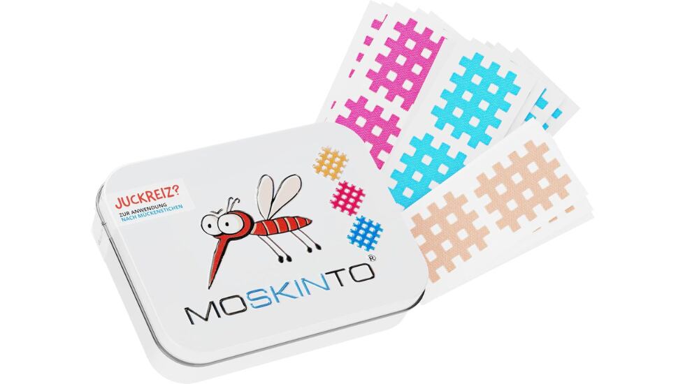 Pack de parches antimosquitos.