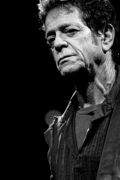 Lou Reed durante un concierto en Berlin en 2006.