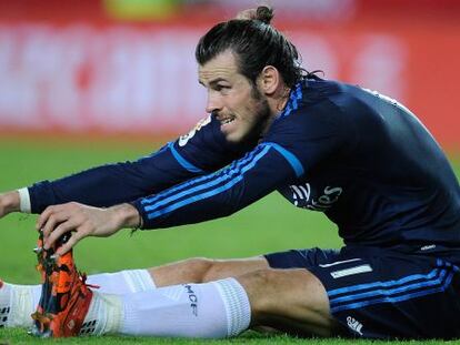 Bale, durante el partido contra el Sevilla.