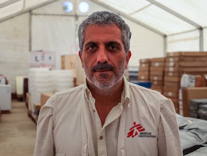 Luis Montiel, coordinador de emergencias de Médicos Sin Fronteras en Mozambique.