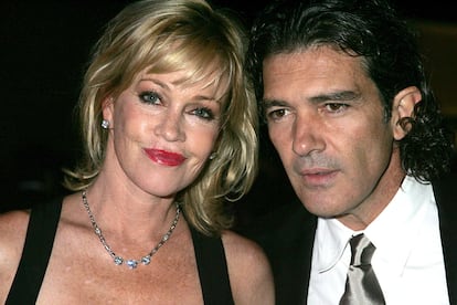 Melanie Griffith y Antonio Banderas en una imagen de 2006.