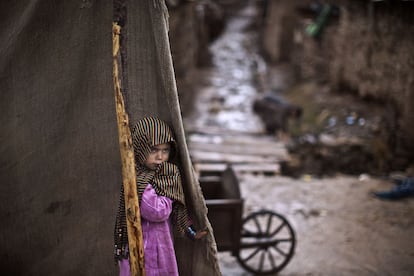 Campamento de refugiados afganos en las afueras de Islamabad (Pakist&aacute;n). Desde hace m&aacute;s de tres d&eacute;cadas, Pakist&aacute;n es el destino los afganos que han huido de las guerras en su pa&iacute;s.