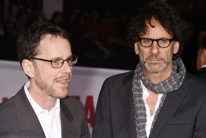 Los hermanos en la premiere de &#039;&iexcl;Ave, C&eacute;sar!&#039; en EE UU. 
 