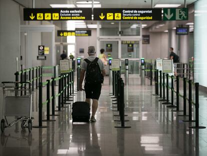Restricciones aeropuertos España